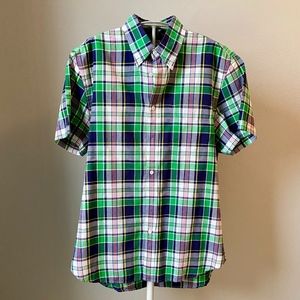 J. Press York St. Short Sleeve Button Down